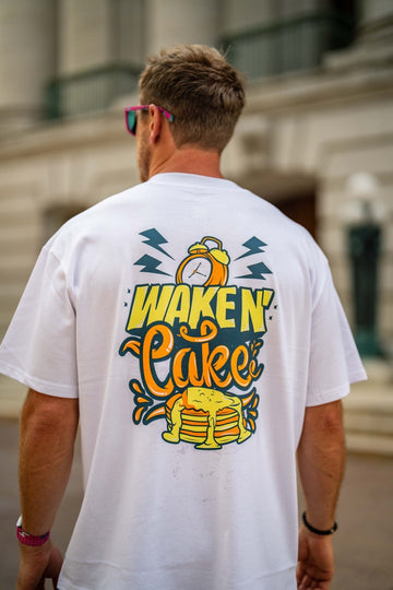 Waken' Cake T-Shirt - White